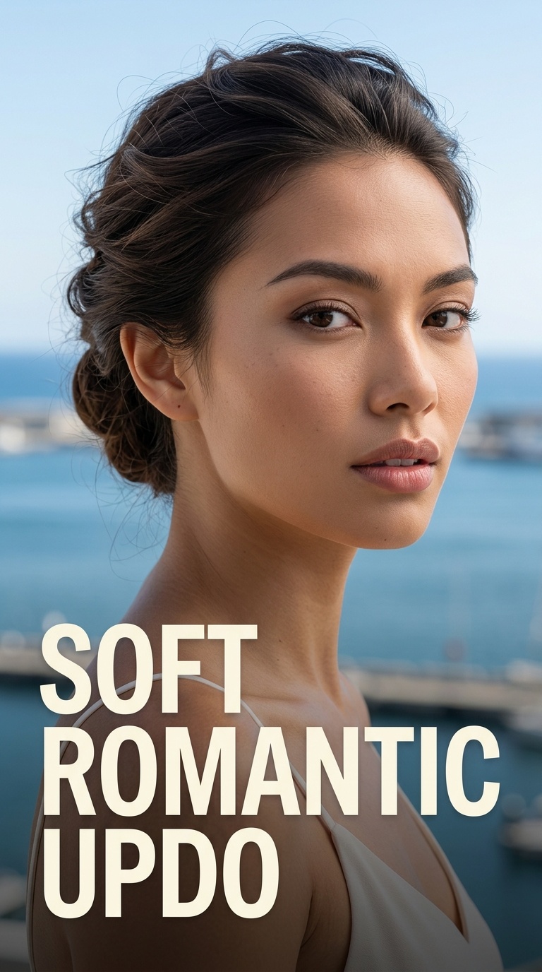 Soft Romantic Updo