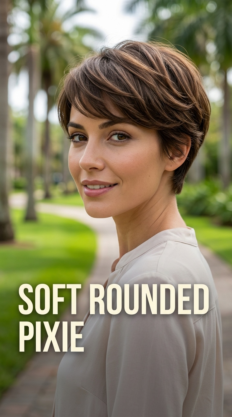 Soft Rounded Pixie