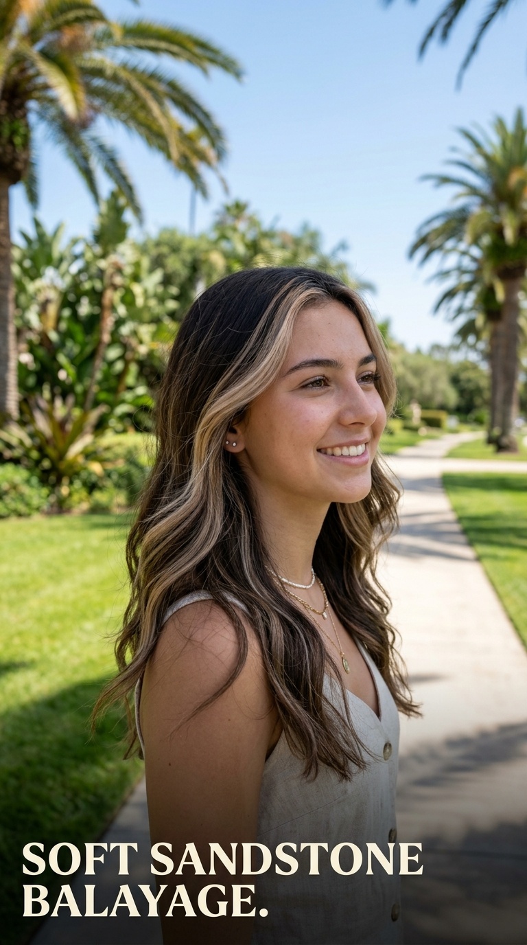 Soft Sandstone Balayage