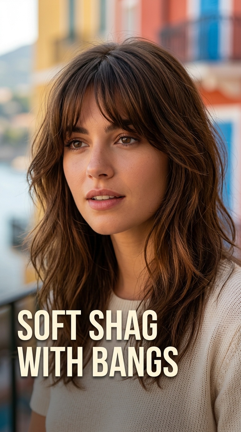 Soft Shag with Bangs