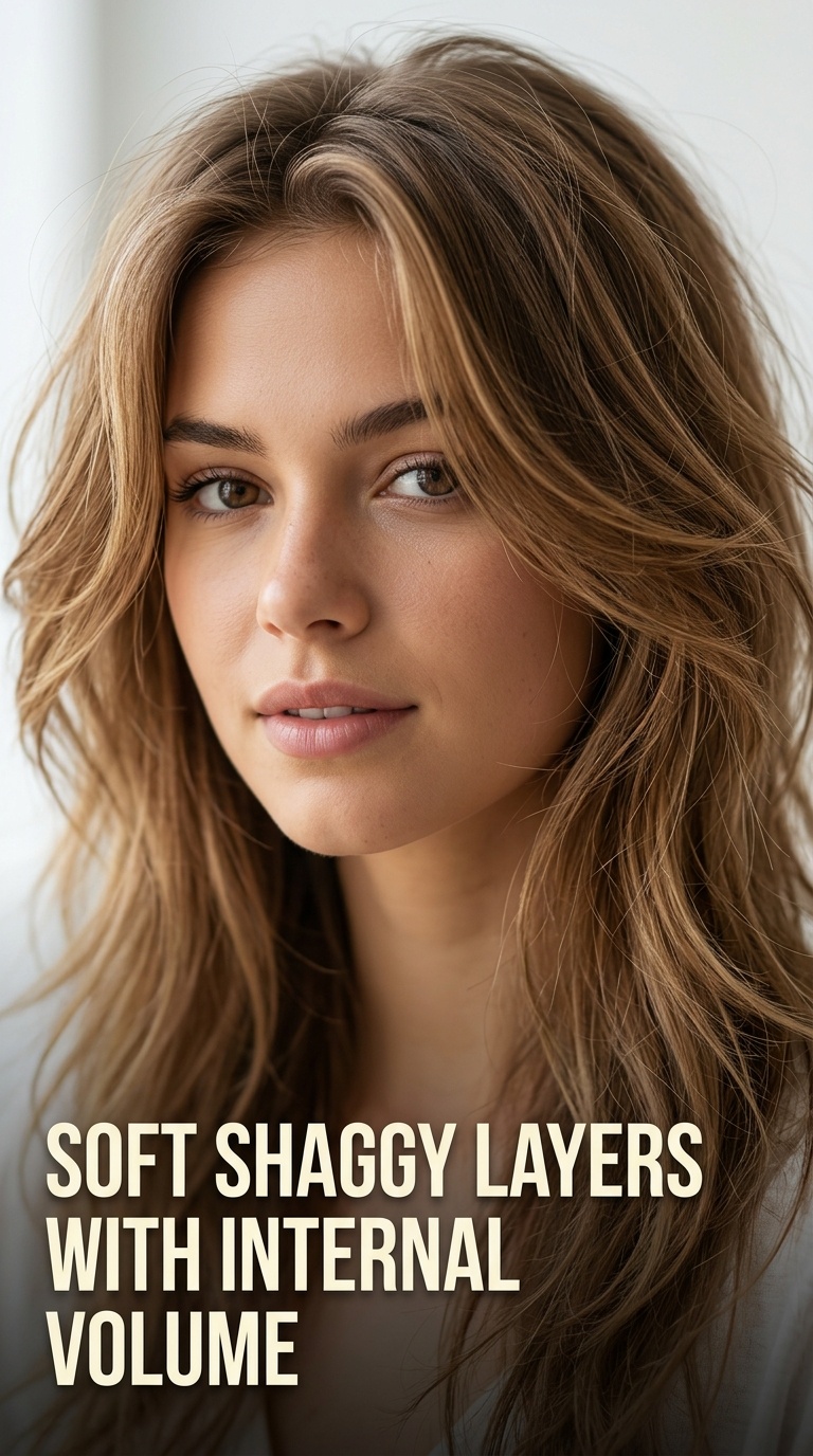 Soft Shaggy Layers with Internal Volume