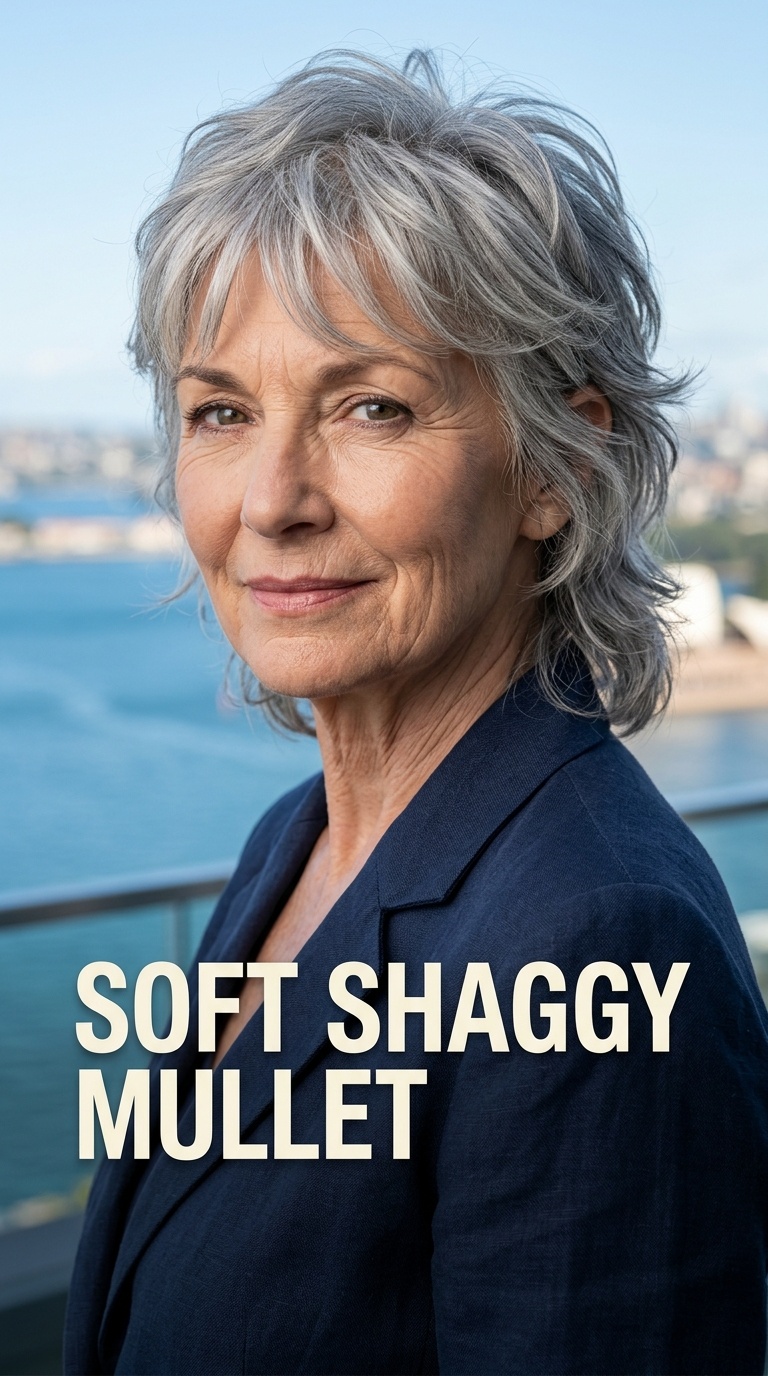 Soft Shaggy Mullet