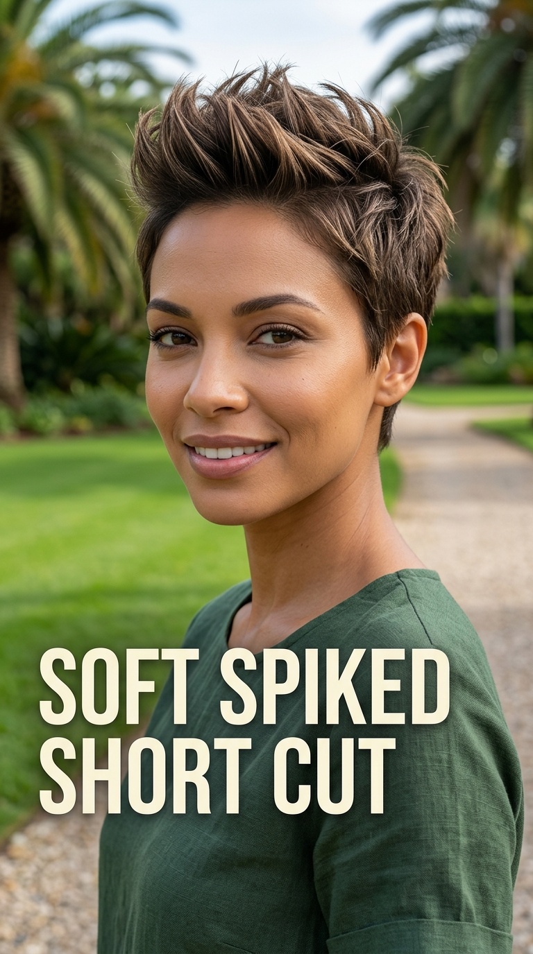 Soft Spiked Short Cut