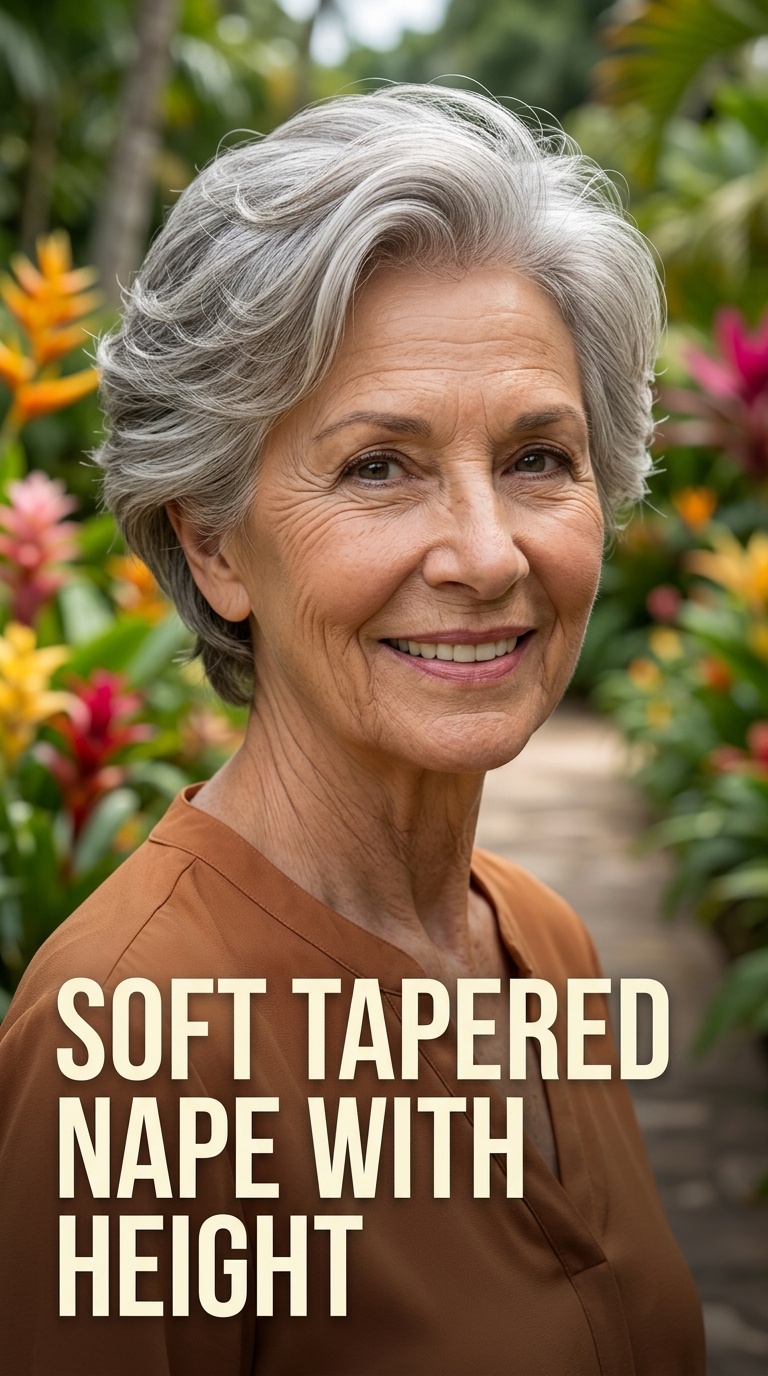 Soft Tapered Nape with Height