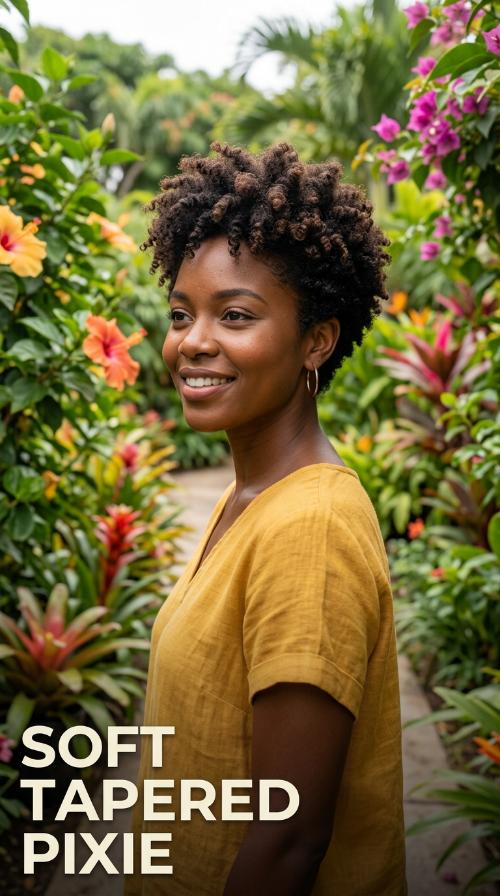 Soft Tapered Pixie
