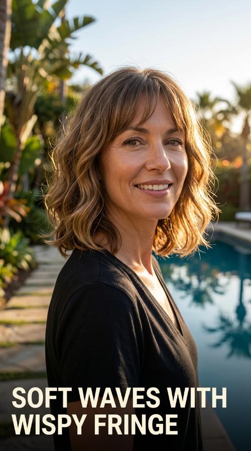 Soft Waves with Wispy Fringe