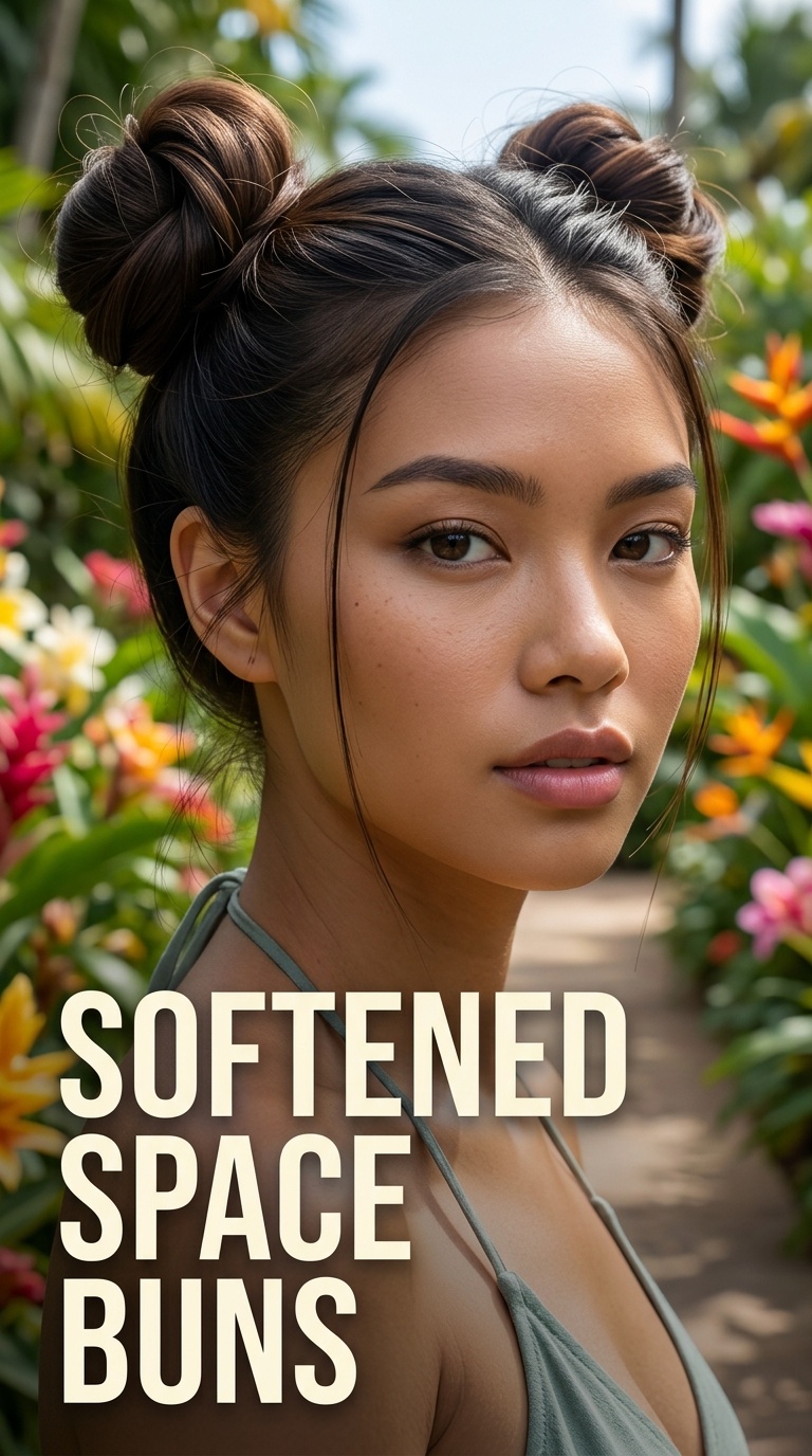 Softened Space Buns