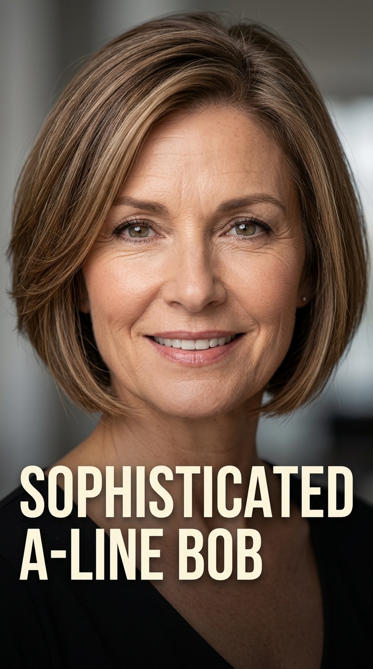 Sophisticated A-Line Bob