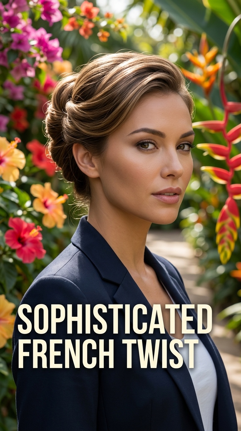 Sophisticated French Twist