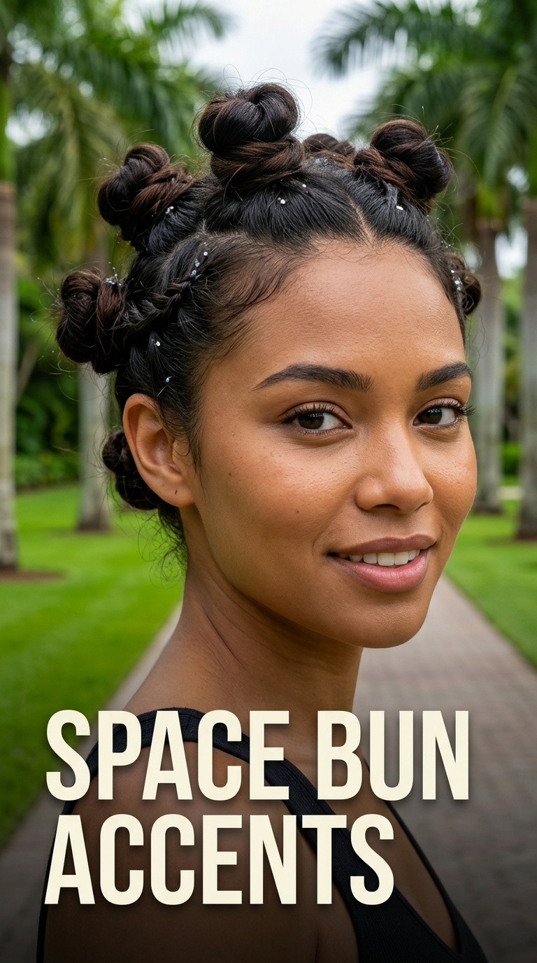 Space Bun Accents