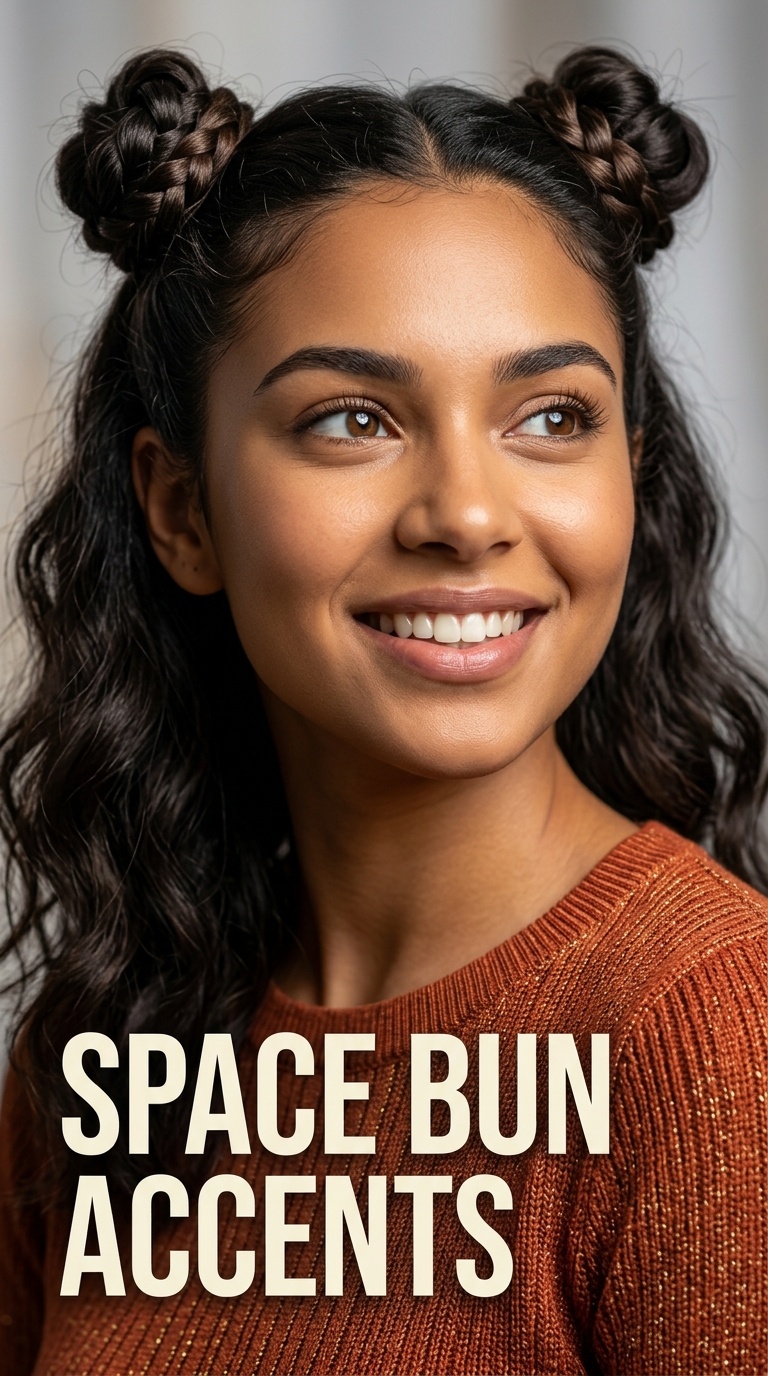 Space Bun Accents