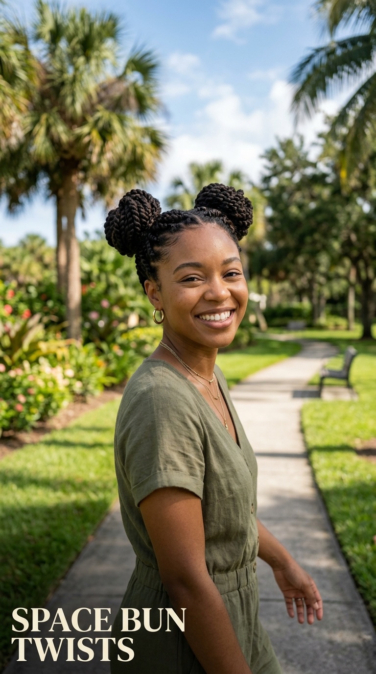 Space Bun Twists