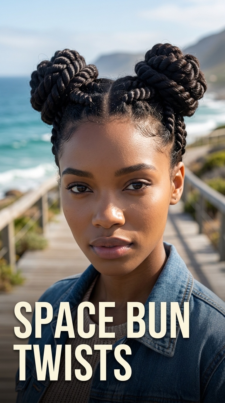 Space Bun Twists