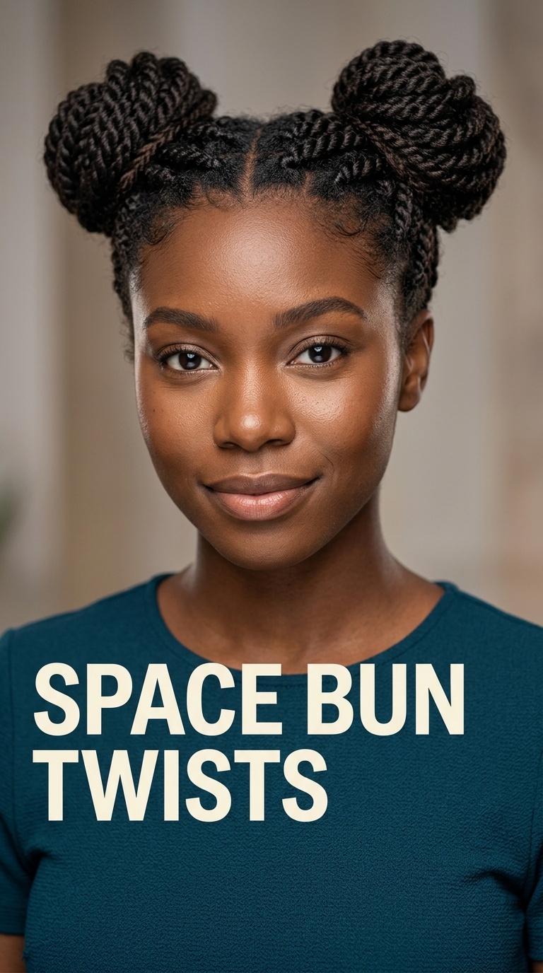 Space Bun Twists