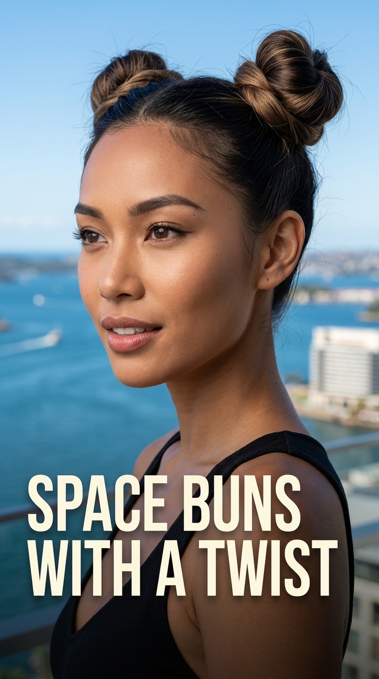 Space Buns with a Twist