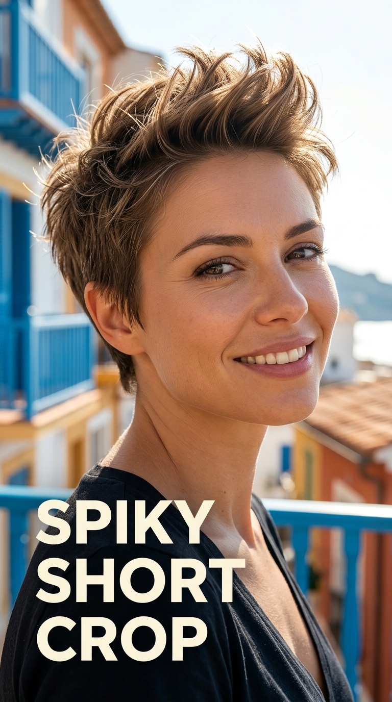 Spiky Short Crop