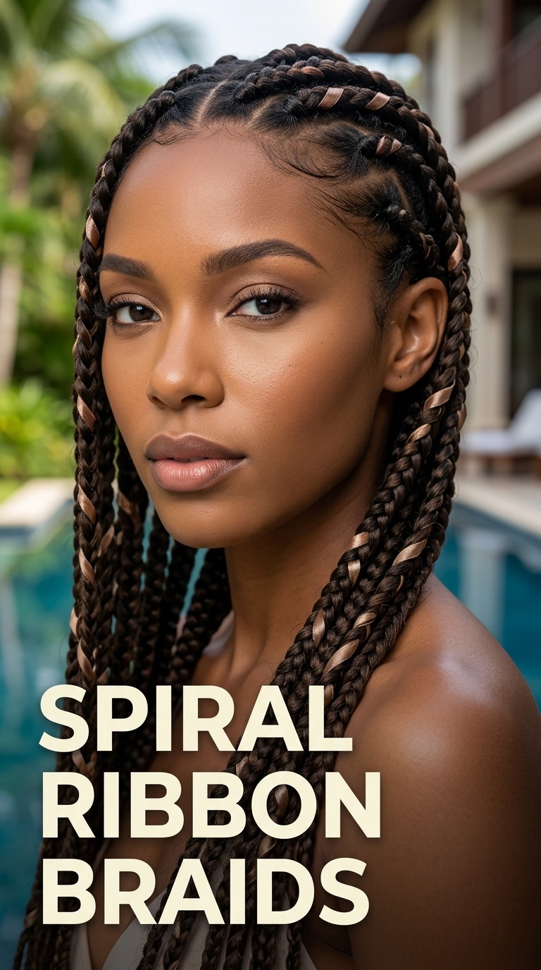 Spiral Ribbon Braids