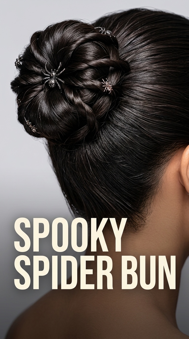 Spooky Spider Bun