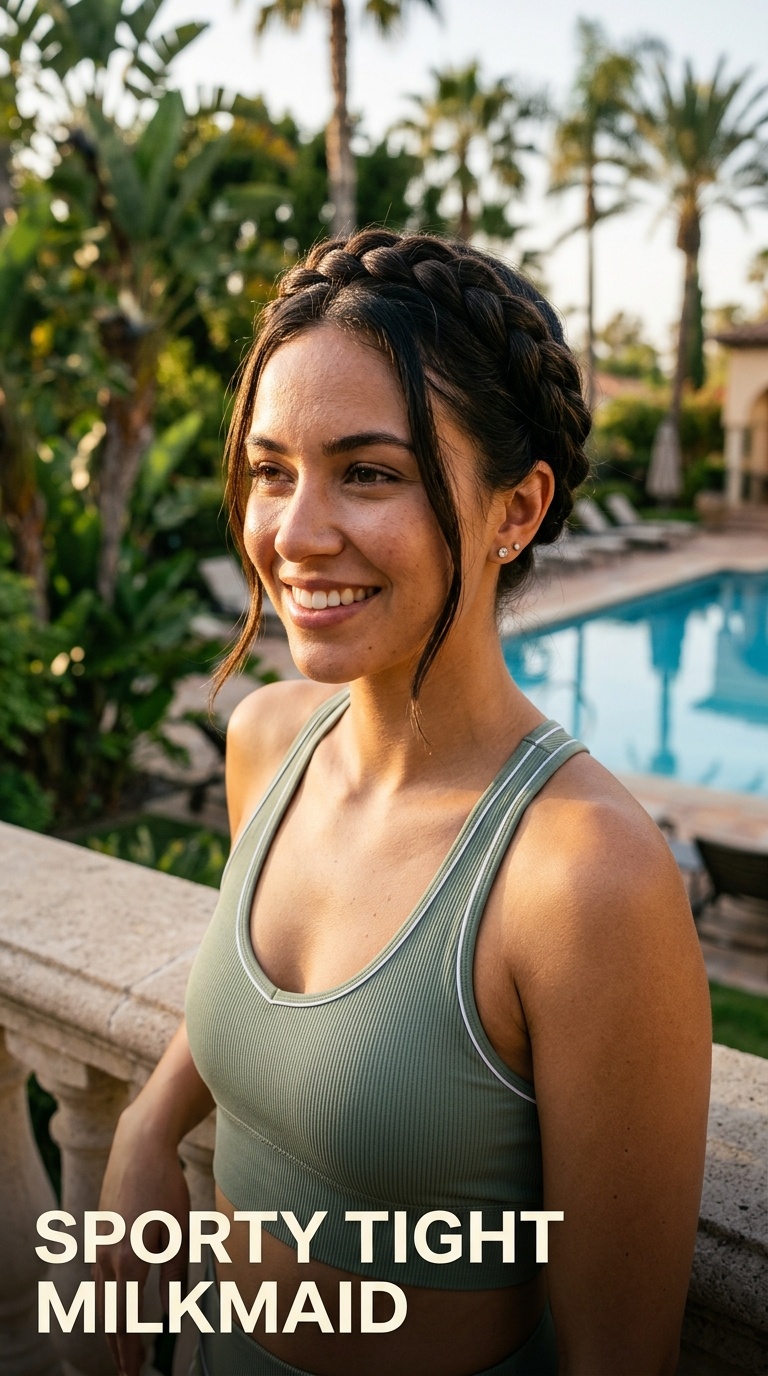 Sporty Tight Milkmaid