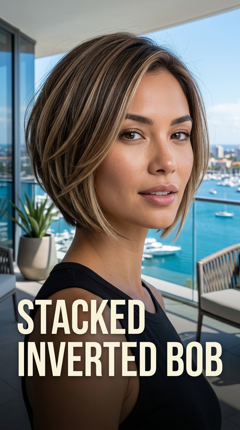 Stacked Inverted Bob