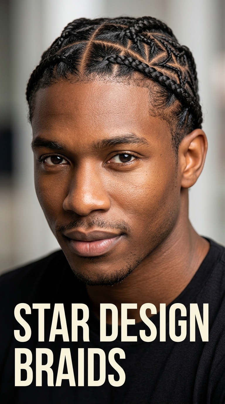 Star Design Braids