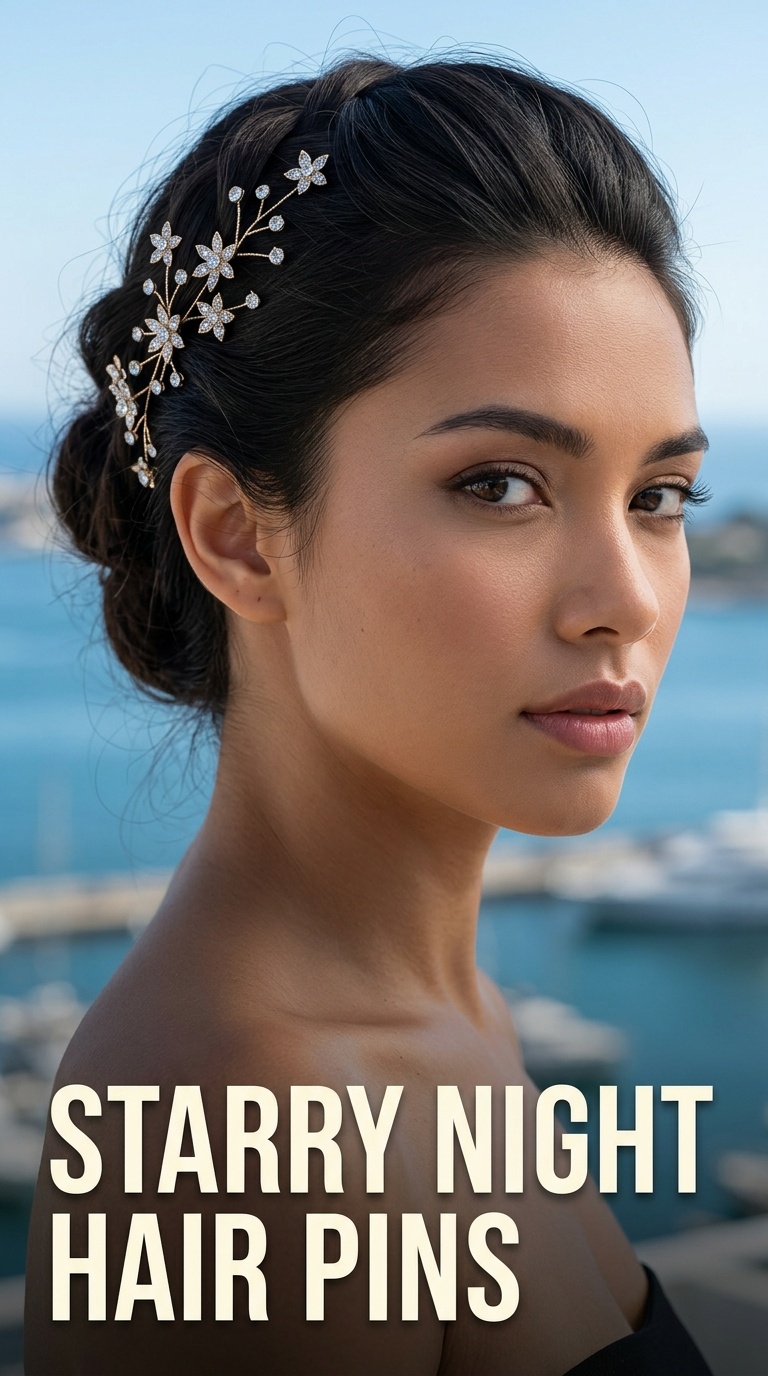 Starry Night Hair Pins