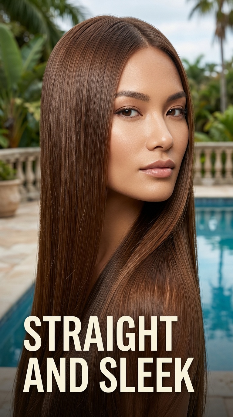 Straight and Sleek