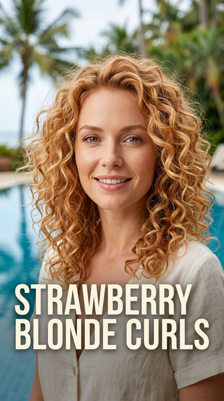 Strawberry Blonde Curls