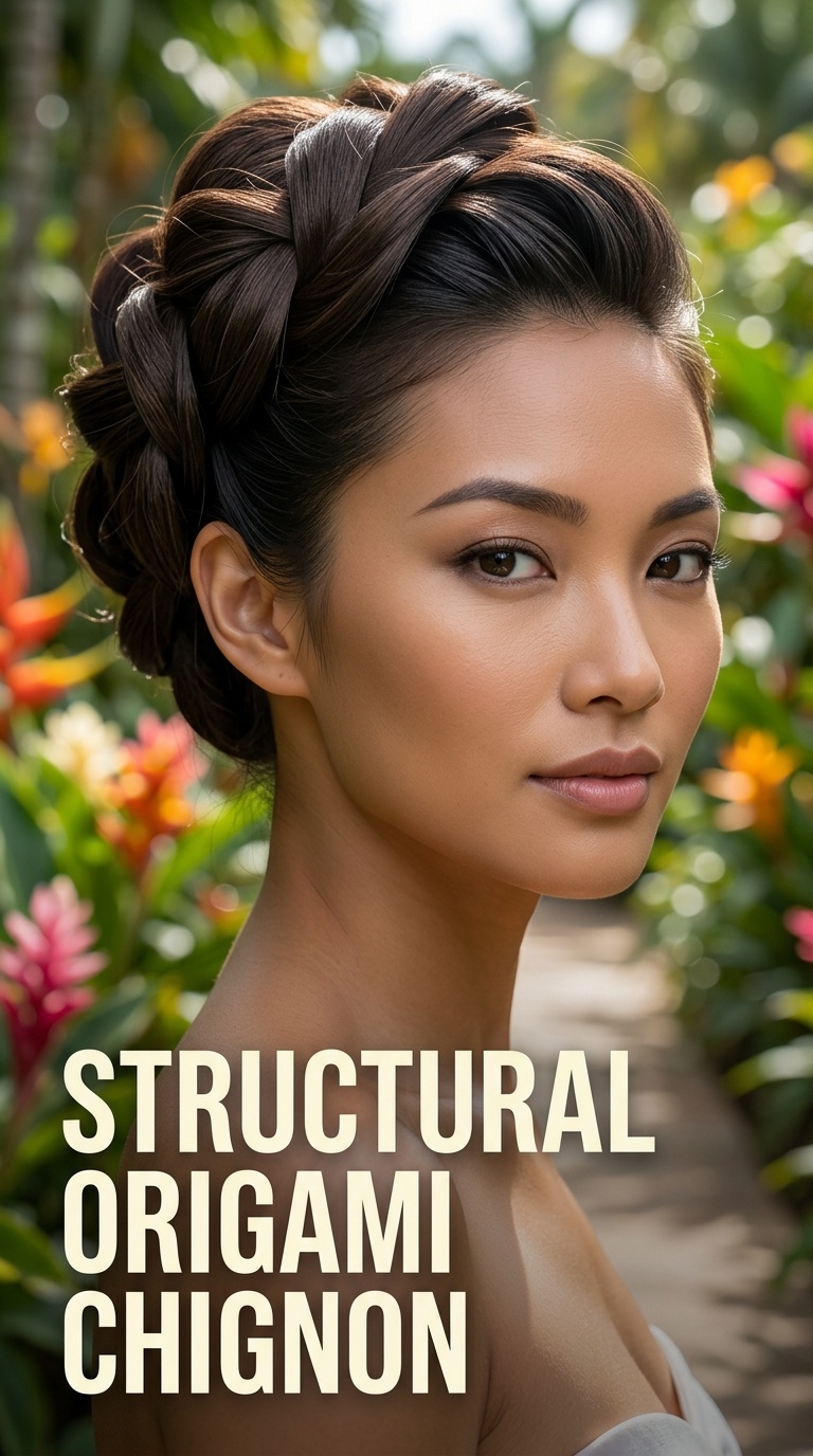Structural Origami Chignon