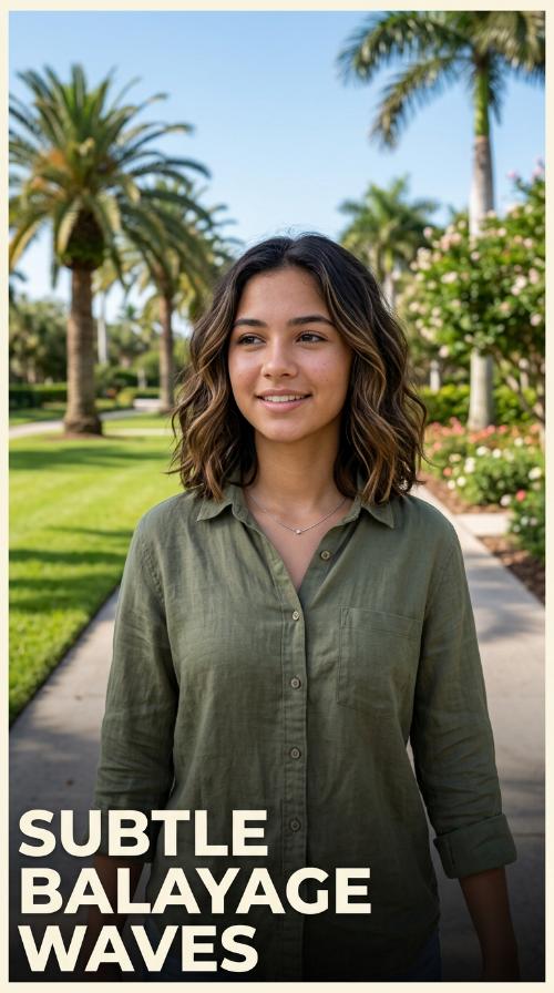 Subtle Balayage Waves