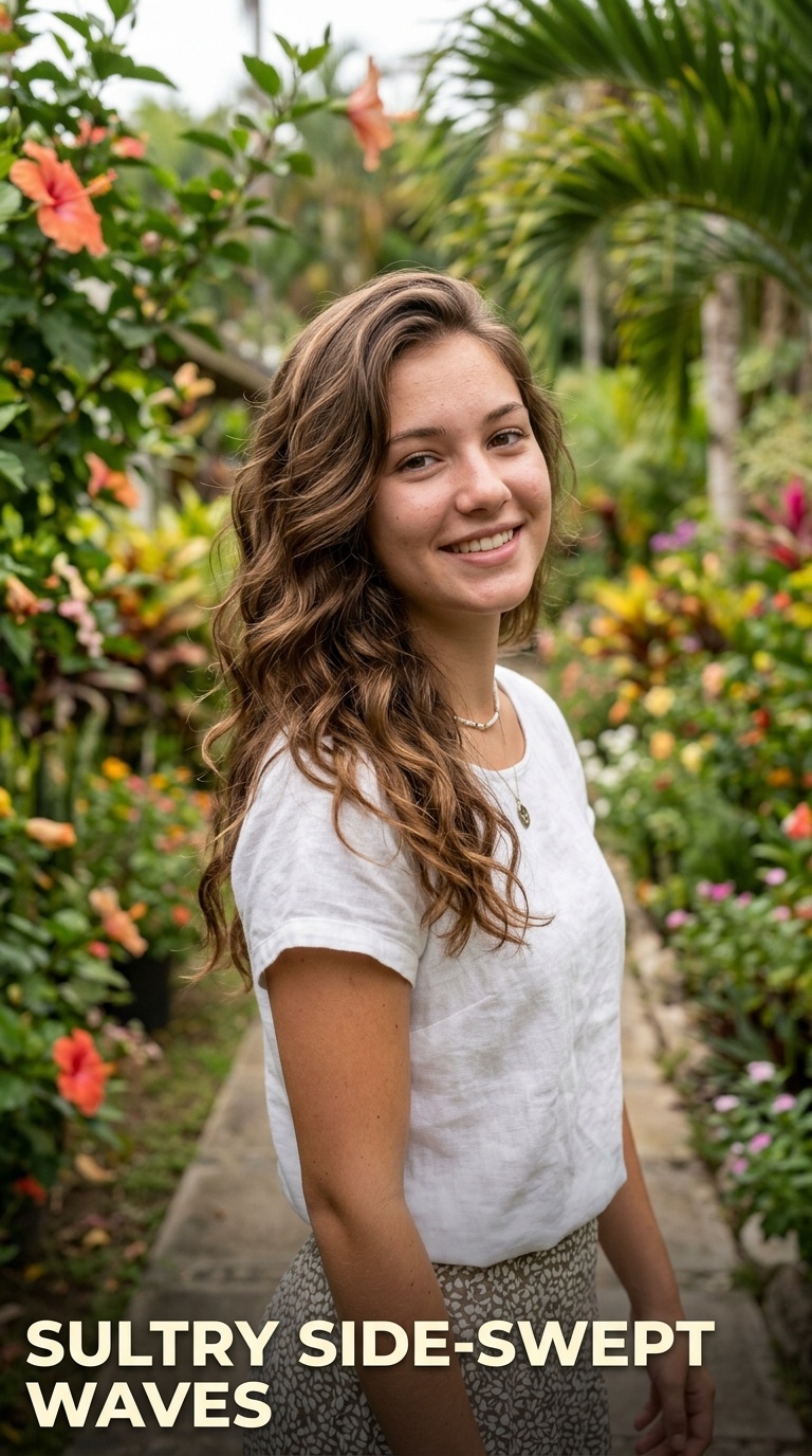Sultry Side-Swept Waves