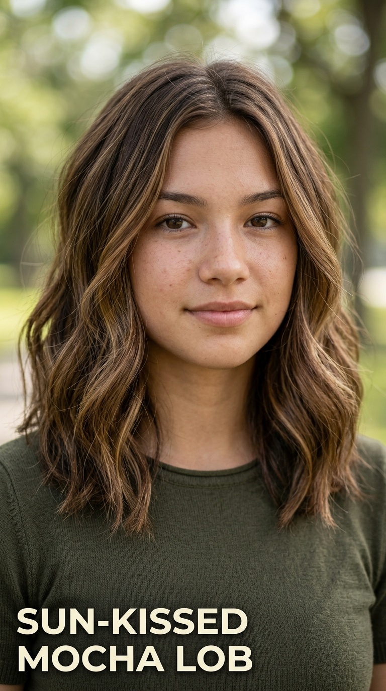 Sun-Kissed Mocha Lob
