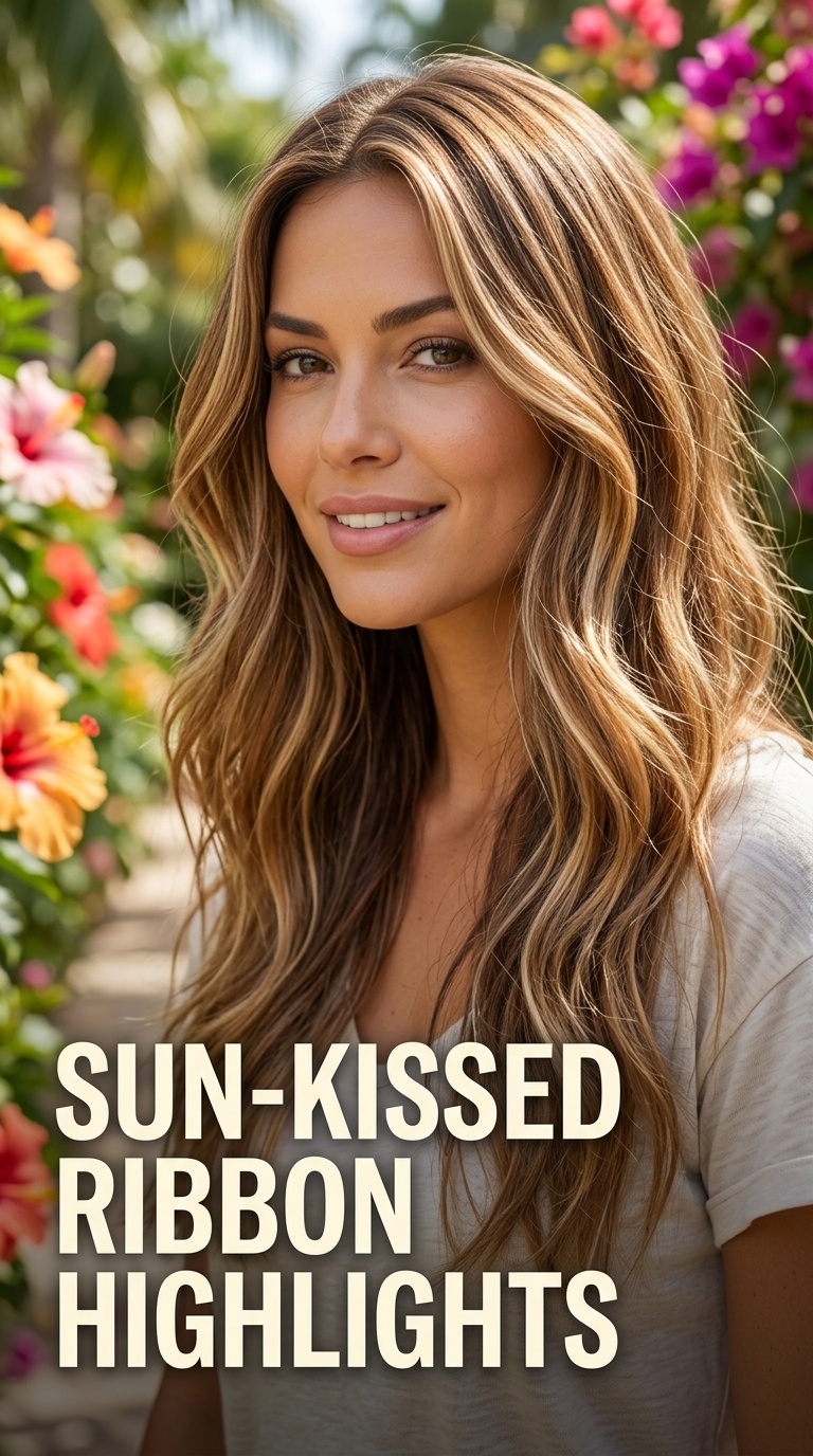 Sun-Kissed Ribbon Highlights