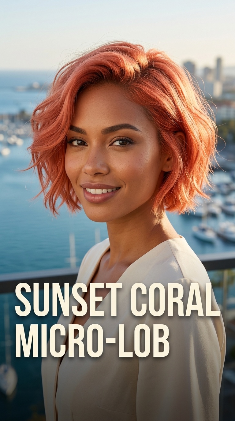 Sunset Coral Micro-Lob
