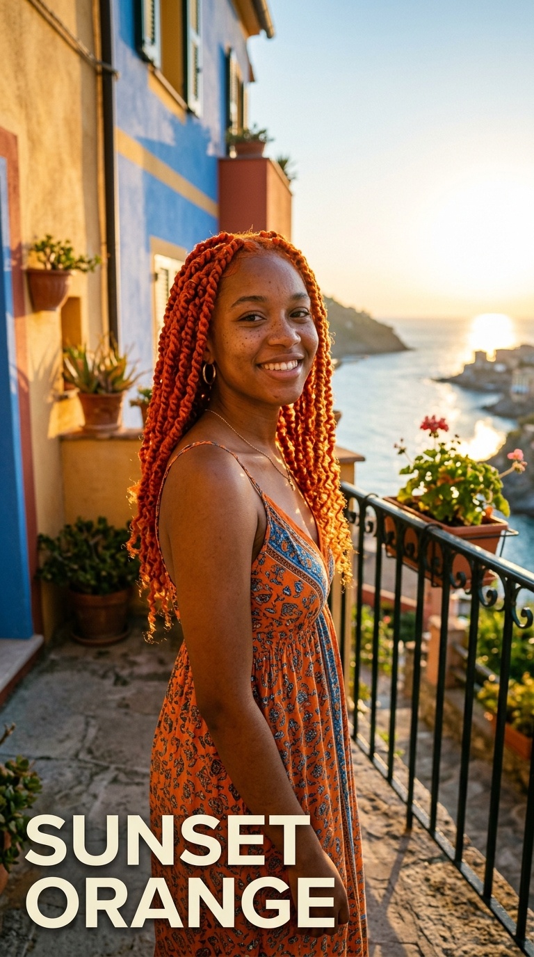 Sunset Orange