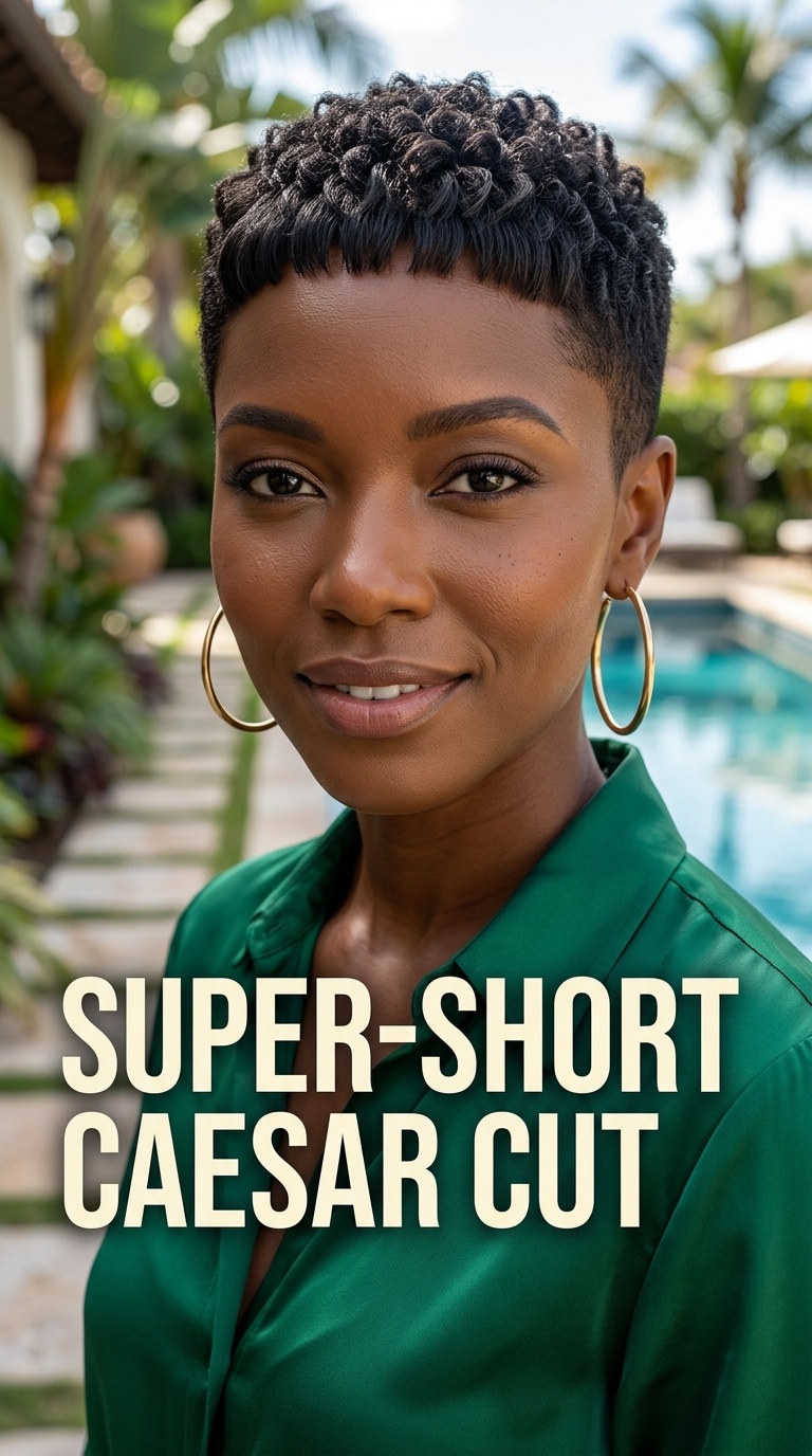 Super-Short Caesar Cut