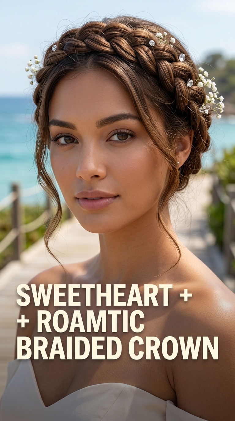 Sweetheart + Romantic Braided Crown