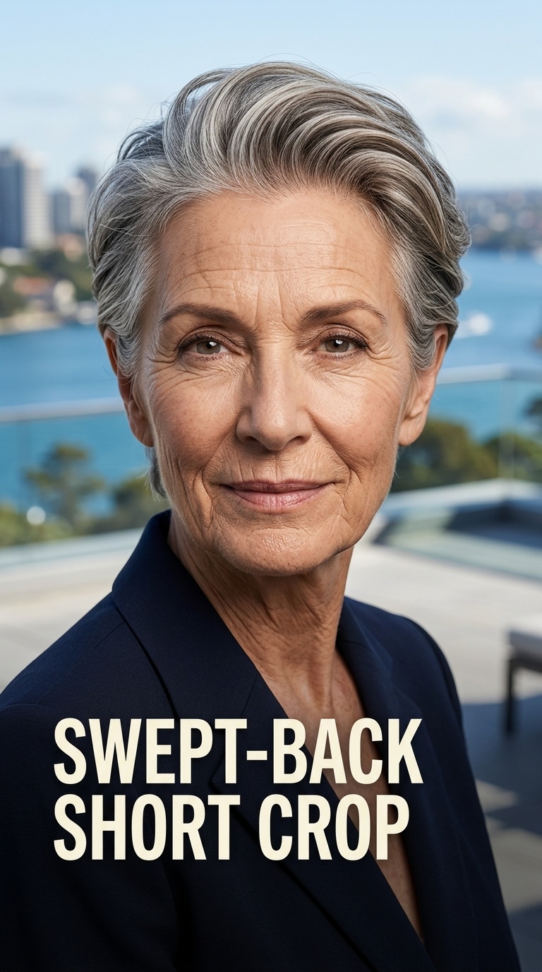 Swept-Back Short Crop