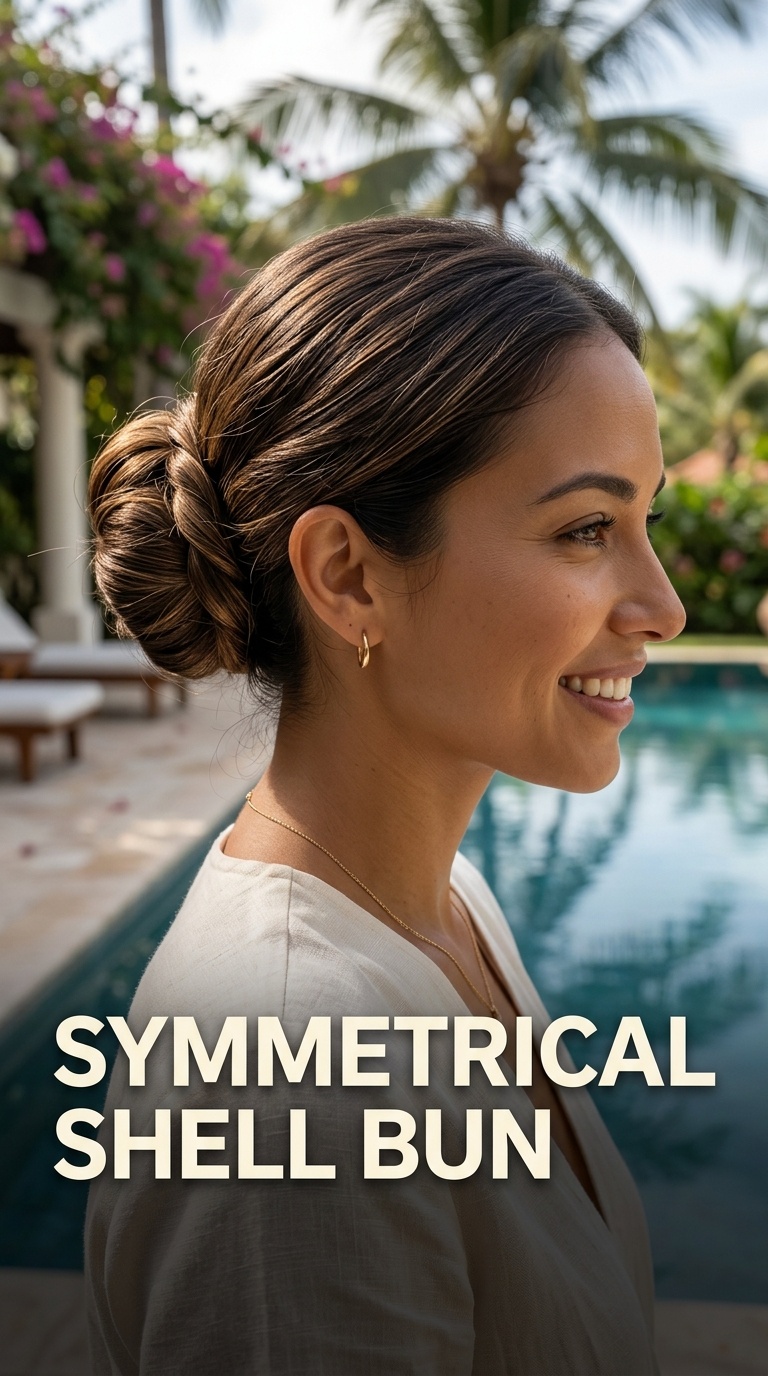 Symmetrical Shell Bun