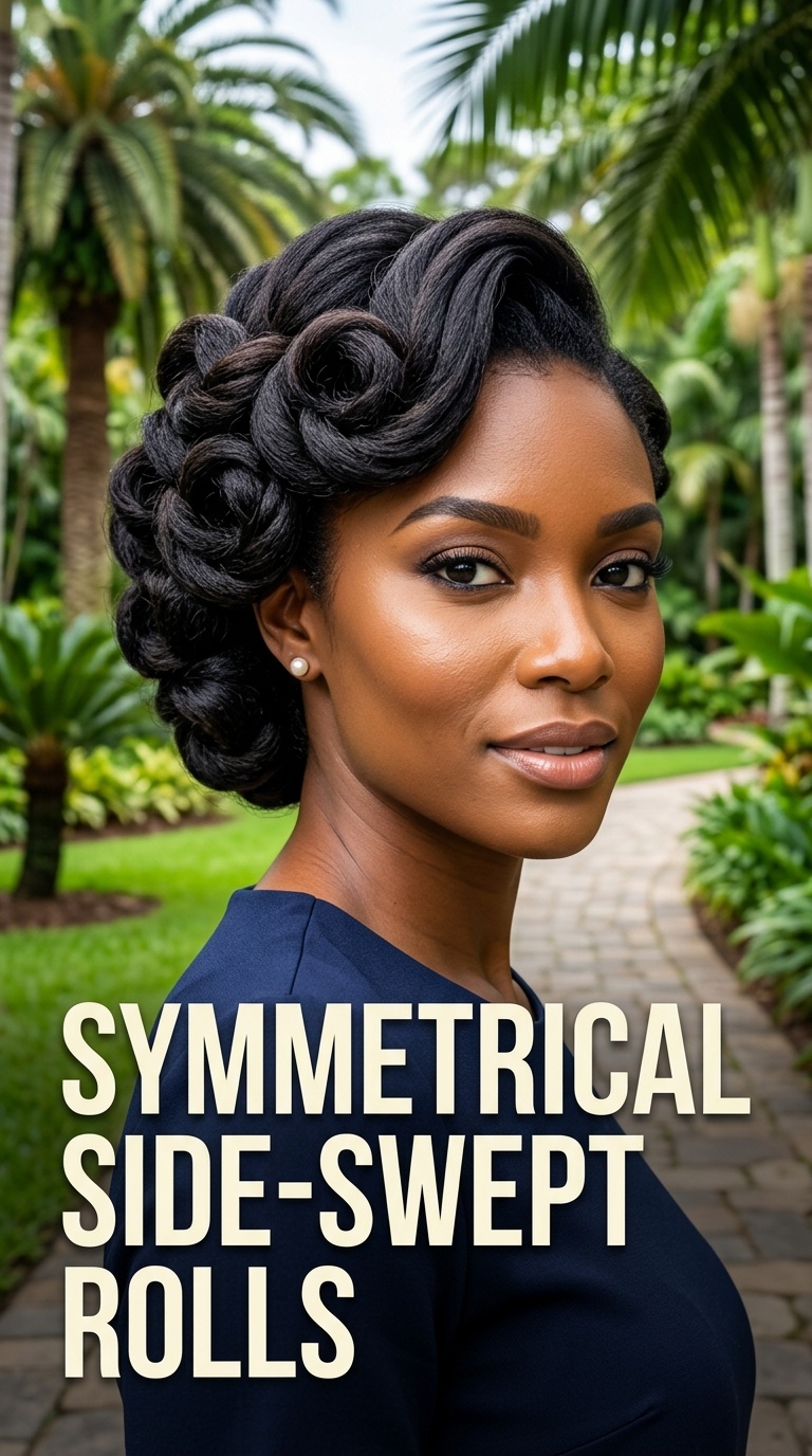 Symmetrical Side-Swept Rolls