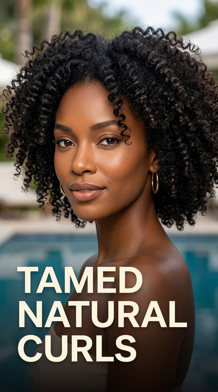 Tamed Natural Curls