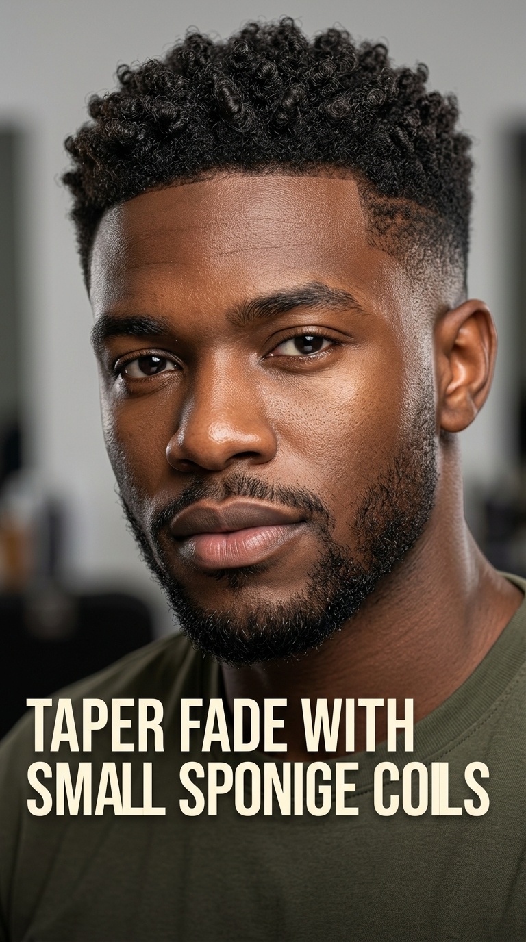 Taper Fade with Small Sponge Coils