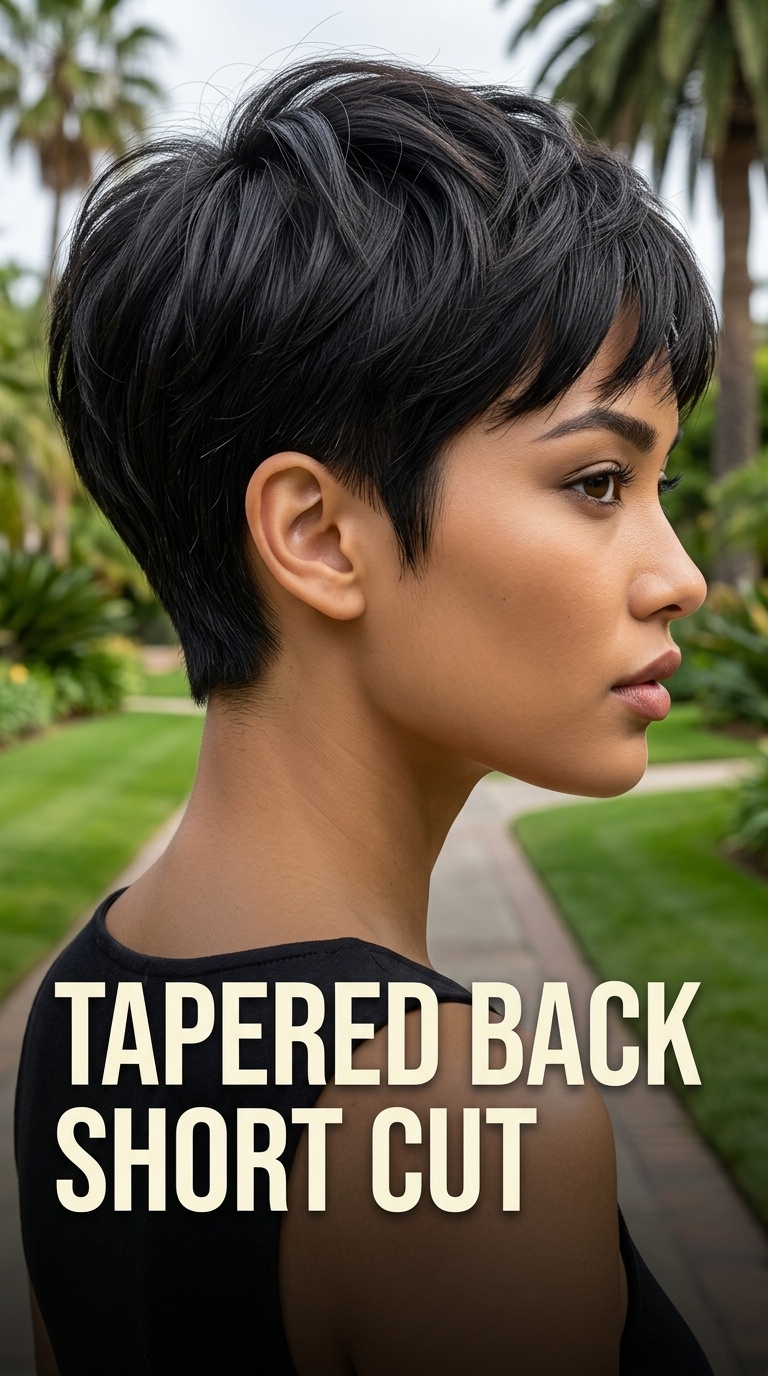 Tapered Back Short Cut