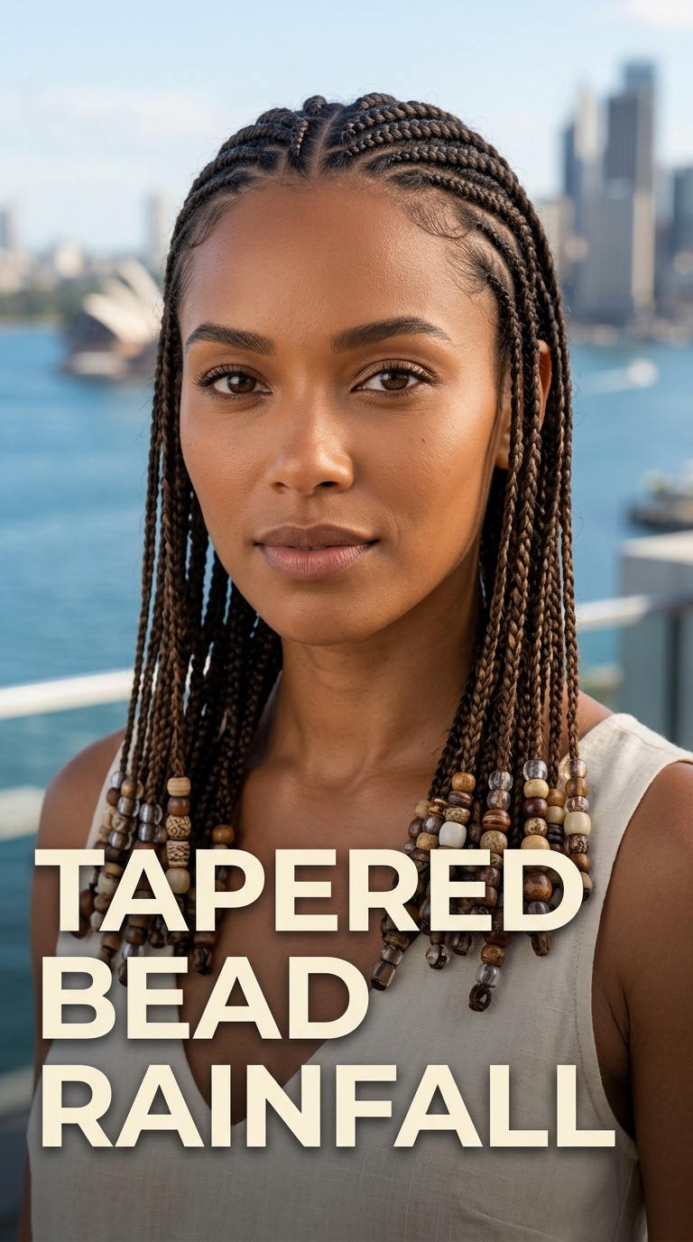 Tapered Bead Rainfall