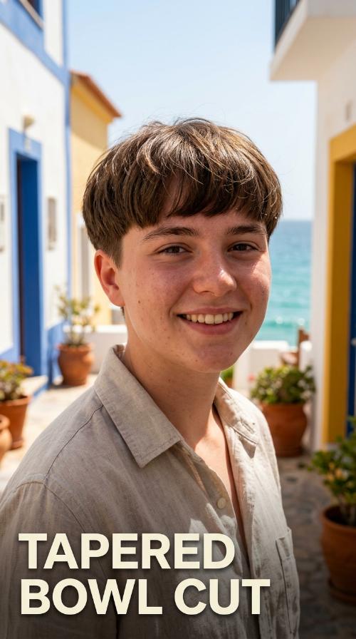 Tapered Bowl Cut