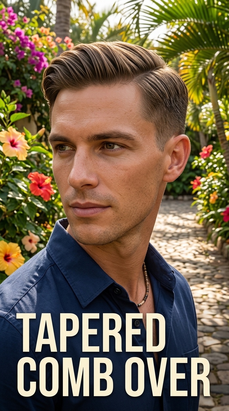 Tapered Comb Over