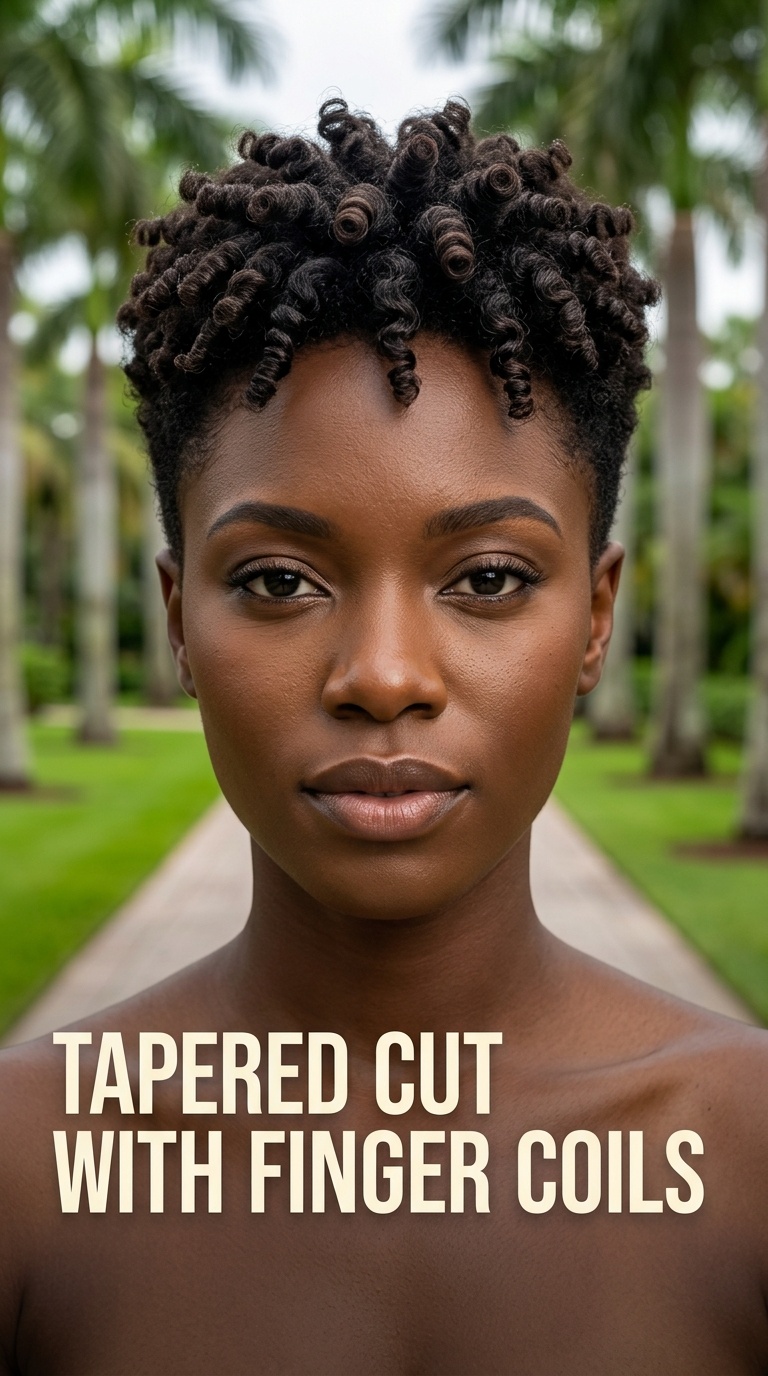 Tapered Cut with Finger Coils