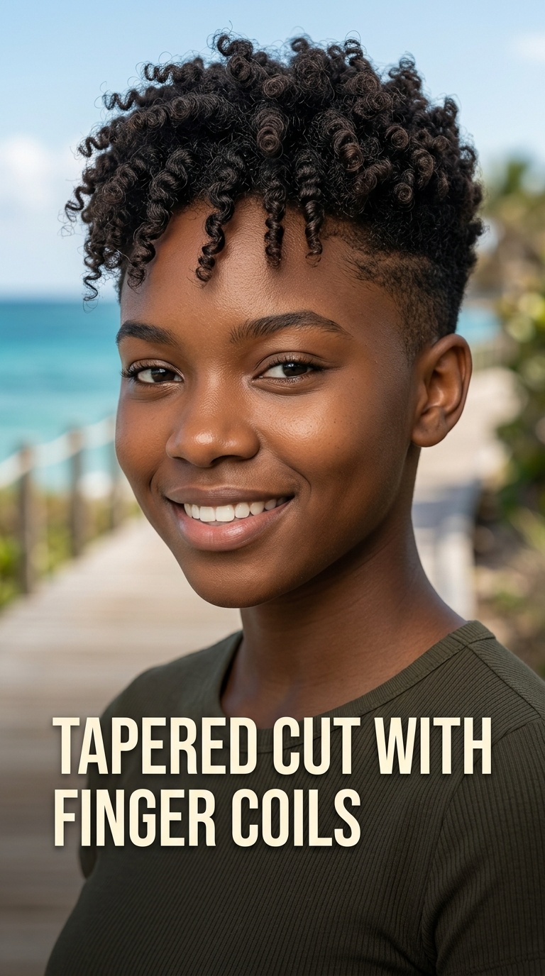Tapered Cut with Finger Coils