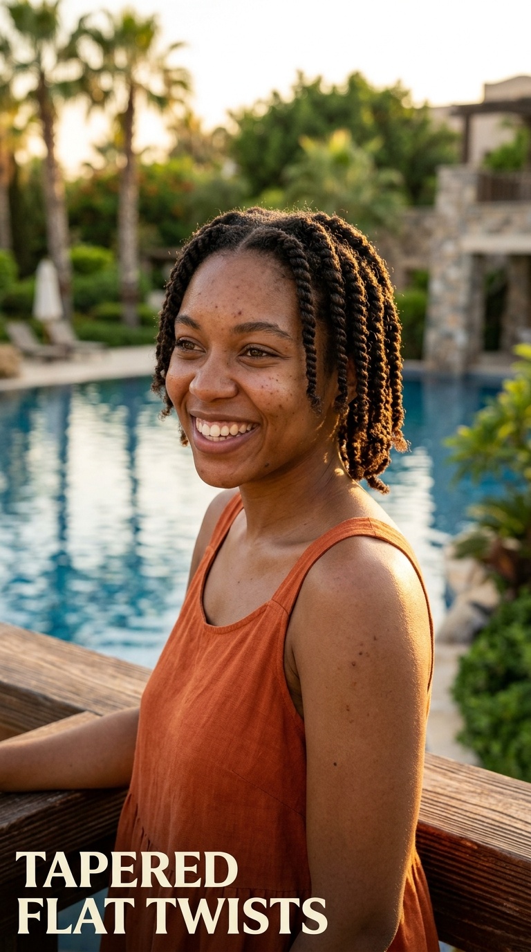 Tapered Flat Twists