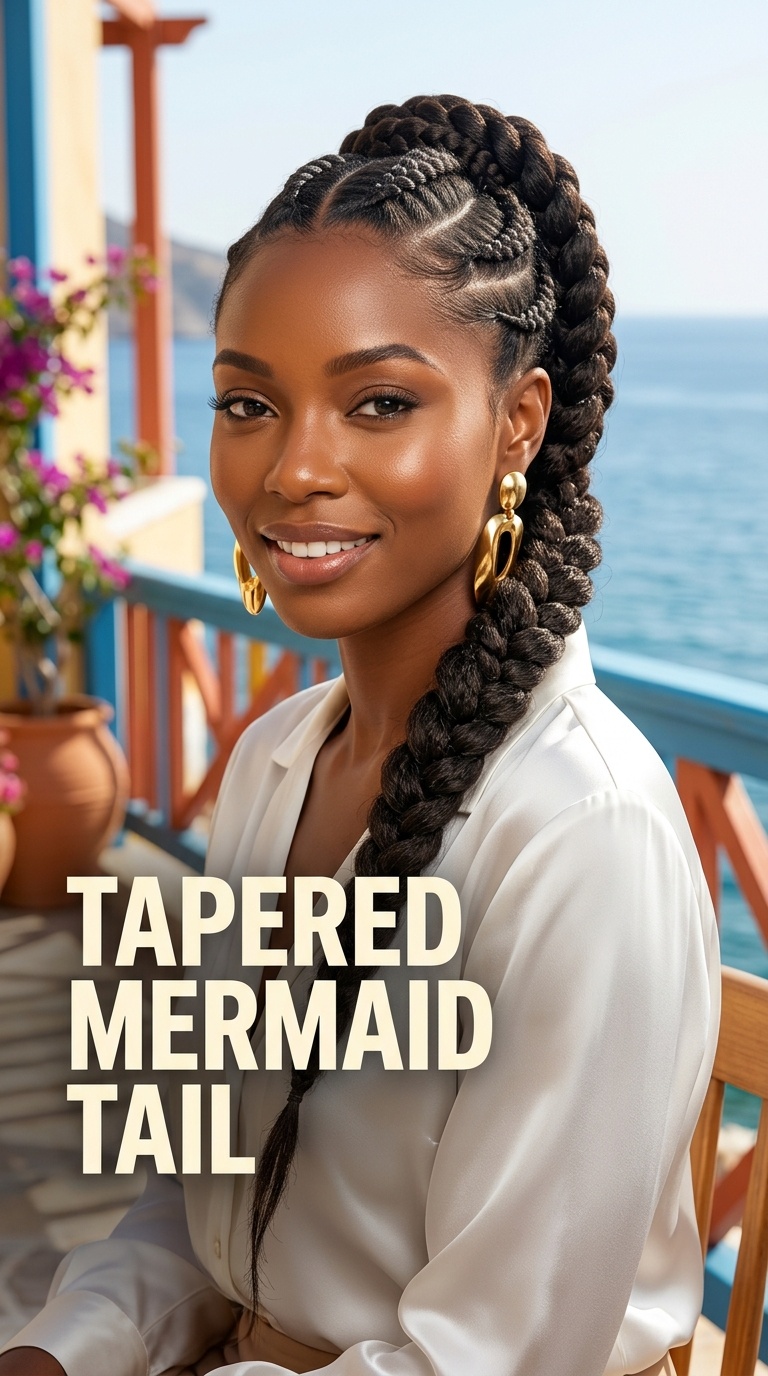 Tapered Mermaid Tail
